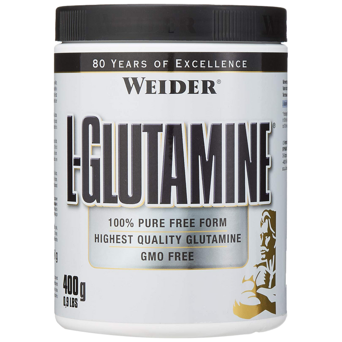 Weider L-Glutamine, 100% Pure Free Form - 400 grams