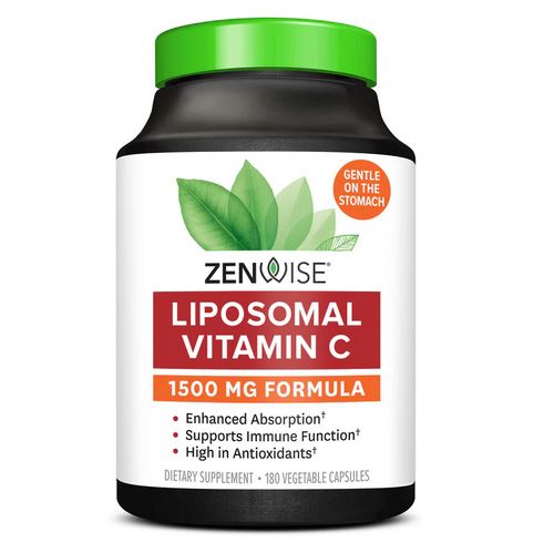 Zenwise Liposomal Vitamin C  180 vcaps - Sports Supplements at MySupplementShop by Zenwise