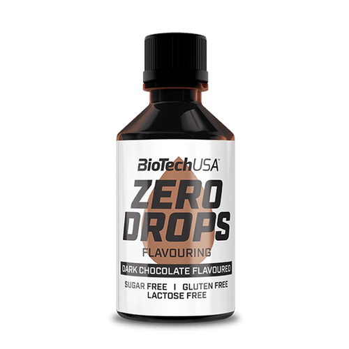 BioTech USA Zero Drops 50ml: Elevate Your Flavor Game, Guilt-Free! - Dark Chocolate - Combination Multivitamins & Minerals at MySupplementShop by BioTechUSA