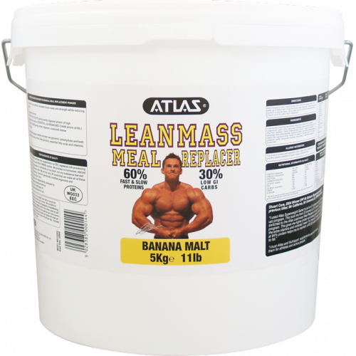 Atlas Leanmass Meal Replacement Powder 5kg - Meal Replacement Shake Powder at MySupplementShop by Atlas