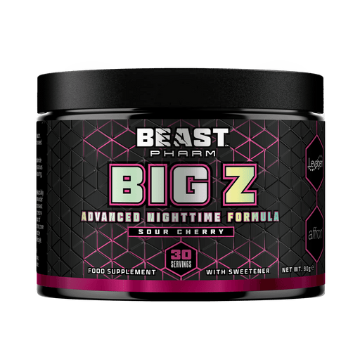 Beast Pharm Big Z Advanced Nighttime Formula 90g Sour Cherry - Mineral Supplement at MySupplementShop by Beast Pharm