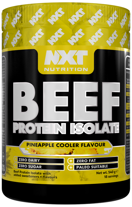 NXT Nutrition Beef Protein Isolate 540g - Protein Powder at MySupplementShop by Nxt Nutrition