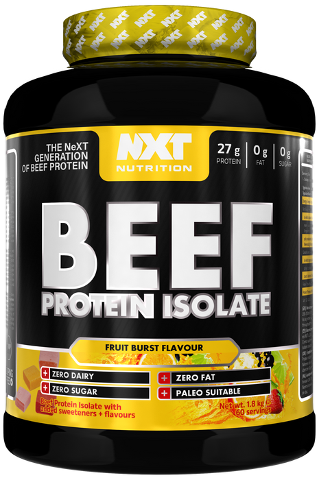 NXT Nutrition Beef Protein Isolate 1.8kg - Protein Powder at MySupplementShop by Nxt Nutrition