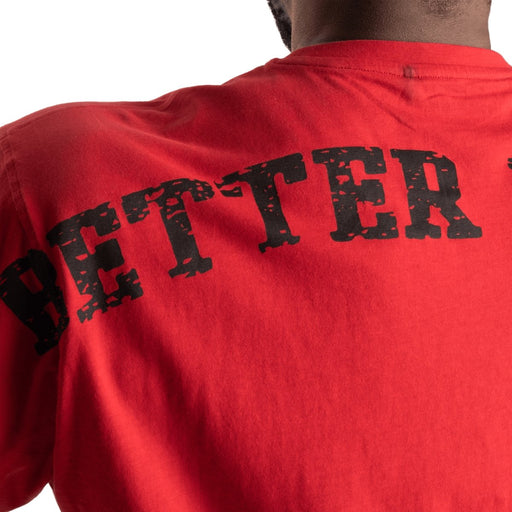 Better Bodies Union Original Tee Chilli Red - XL - T-Shirt at MySupplementShop by Better Bodies