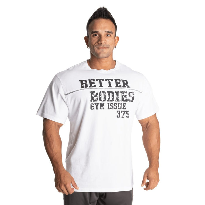 Better Bodies Union Original Tee White - XXXL - T-Shirt at MySupplementShop by Better Bodies