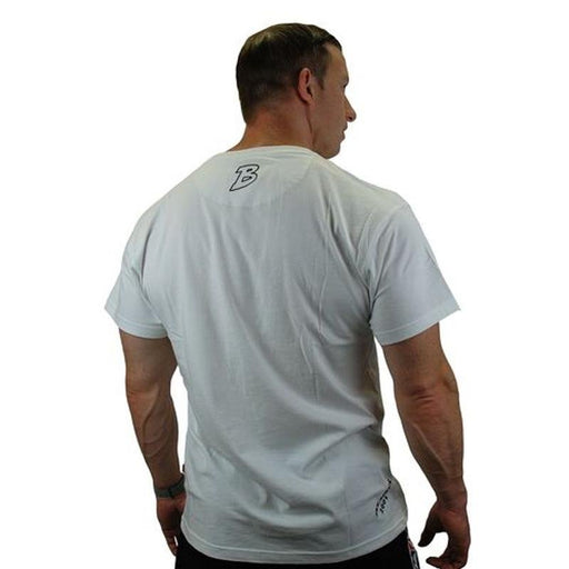 Brachial T-Shirt Gain - White/Black - Medium - T-Shirt at MySupplementShop by Brachial The Lifestyle Company