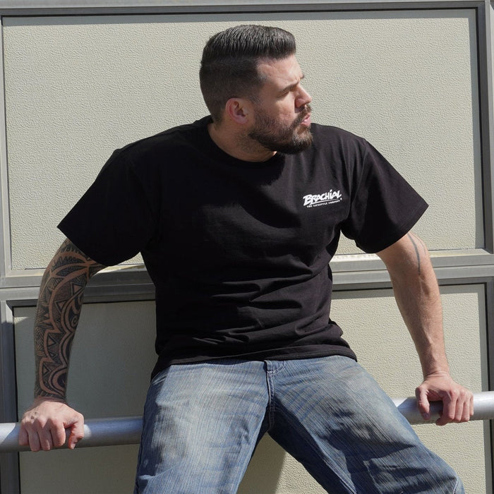 Brachial T-shirt Lightweight Black - T-Shirt at MySupplementShop by Brachial The Lifestyle Company