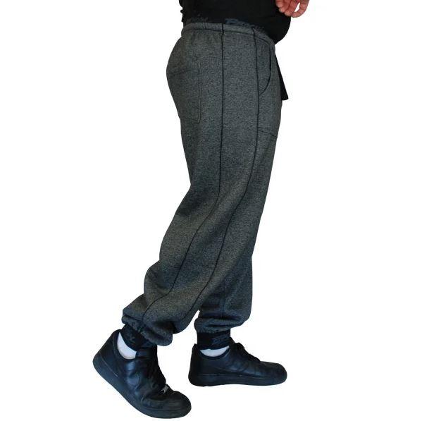 Brachial Tracksuit Trousers Spacy - Graphite Melange/Black - Tracksuit Trousers at MySupplementShop by Brachial The Lifestyle Company