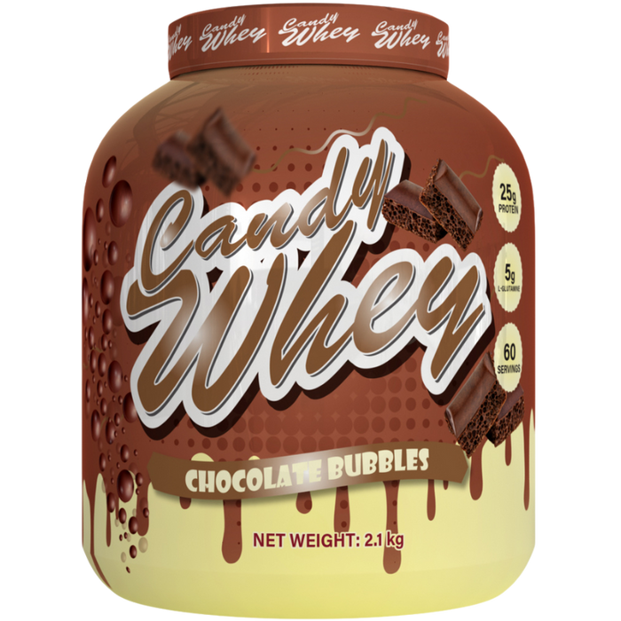 Candy Whey Protein 2.1kg - Chocolate Bubbles - Protein Powder at MySupplementShop by Candy Whey