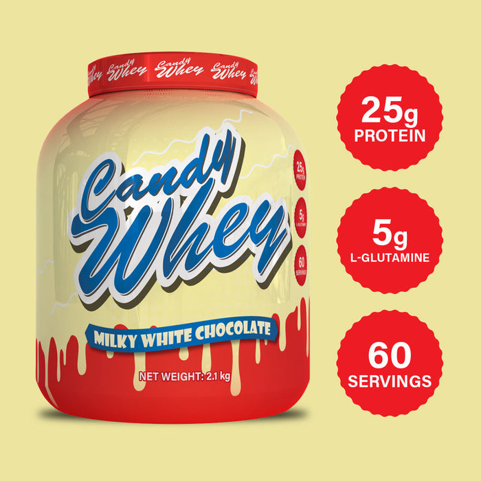 Candy Whey Protein 2.1kg - Protein Powder at MySupplementShop by Candy Whey