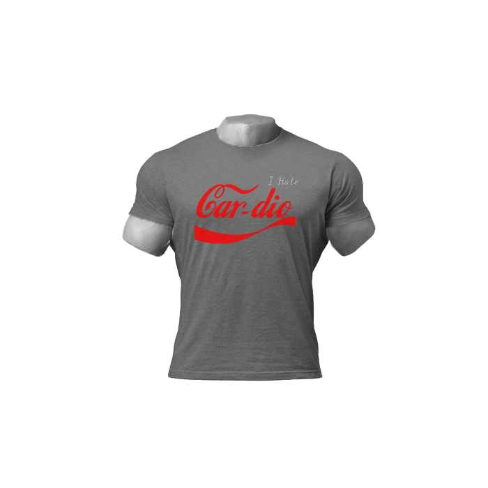 Dreadlift Cardio Tee - Graphite/Red