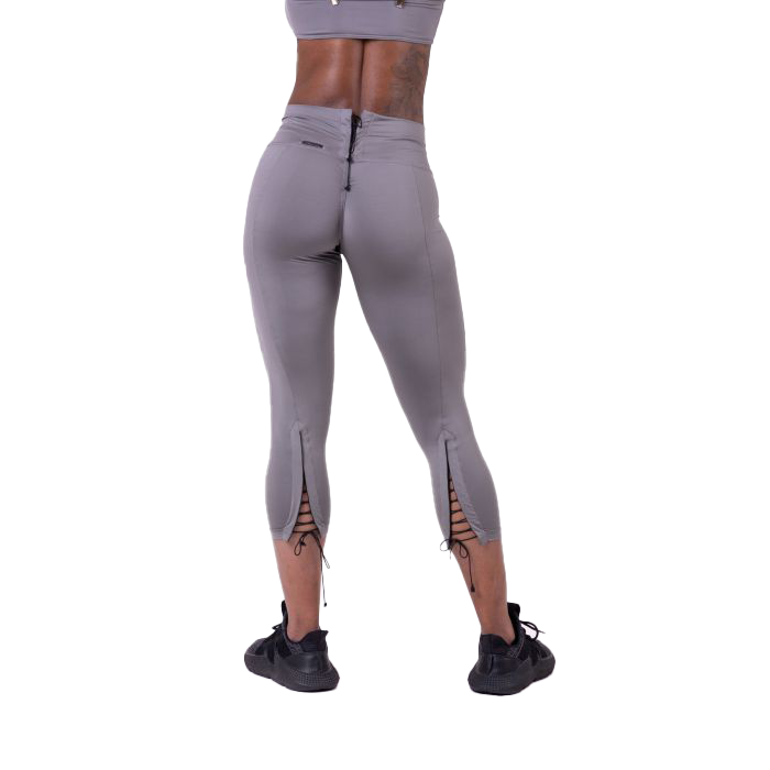 Nebbia Lace-Up 7/8 Leggings 661 - Metal