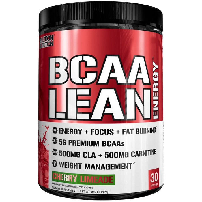 EVLution Nutrition BCAA Lean Energy, Cherry Limeade - 309 grams