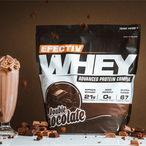 Efectiv Nutrition Efectiv Whey Protein 2kg - Double Chocolate - Whey Protein at MySupplementShop by Efectiv Nutrition