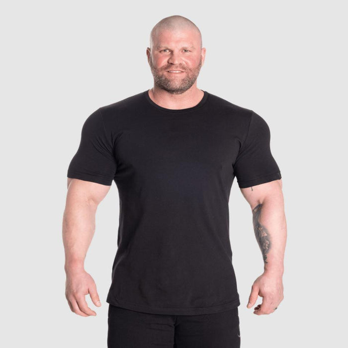 GASP Classic Tapered Tee - Black - T-Shirt at MySupplementShop by Gasp