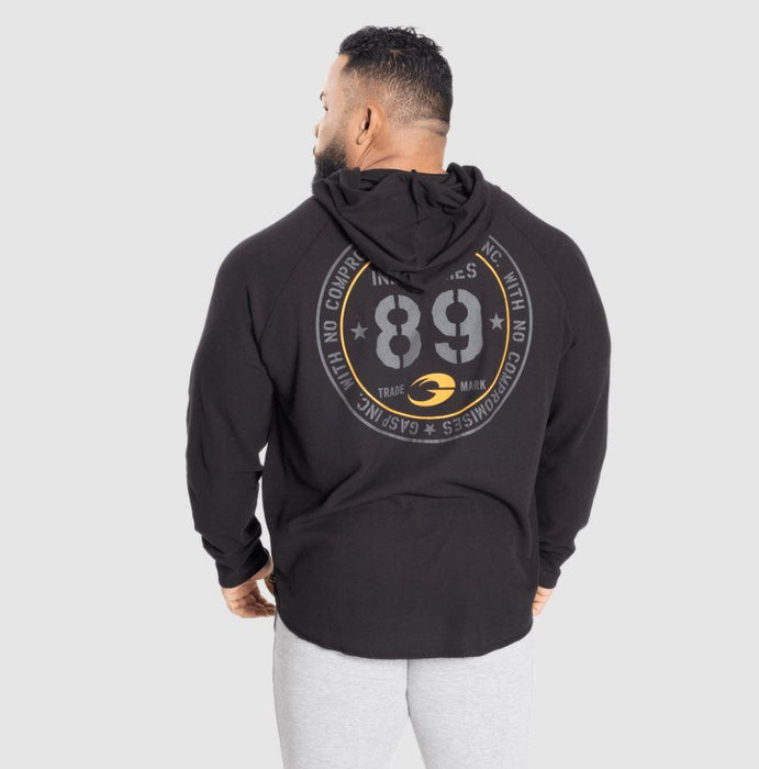 GASP L/S Thermal Hoodie - Black/Black - Hoodie at MySupplementShop by Gasp