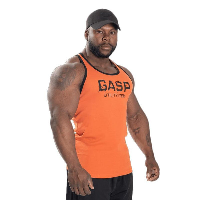 GASP Ribbed T-Back - Flame - Tank Top at MySupplementShop by Gasp