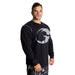 GASP Thermal Logo Sweater Asphalt - Medium - Thermal Logo Sweater at MySupplementShop by Gasp