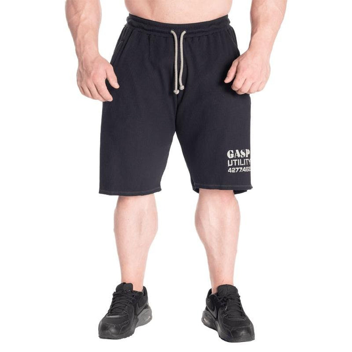 GASP Thermal Shorts - Asphalt - Thermal Shorts at MySupplementShop by Gasp