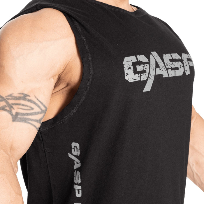 GASP Vintage Tank - Black - Vintage Tank at MySupplementShop by Gasp