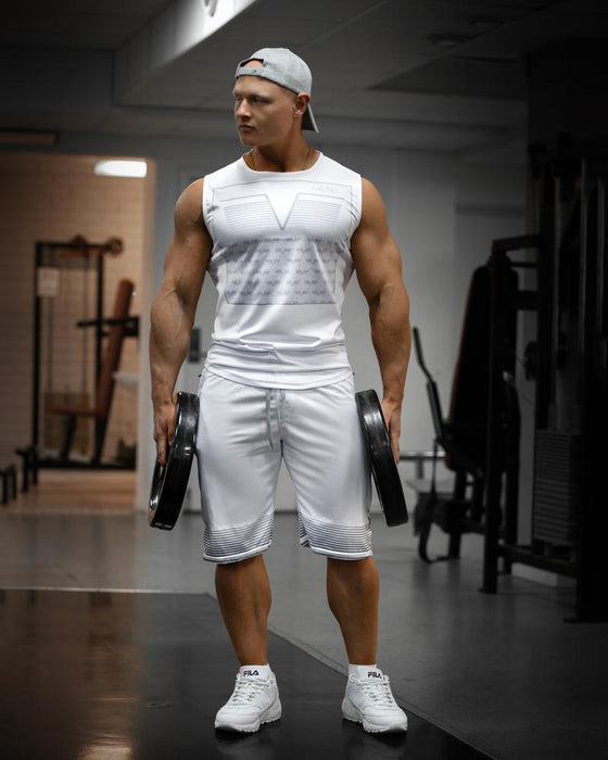 Gavelo Sniper White Shorts - Shorts at MySupplementShop by Gavelo