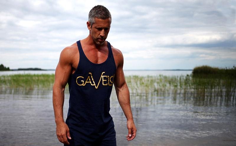 Gavelo Mens Victory Tank Blue - XL - Tank at MySupplementShop by Gavelo