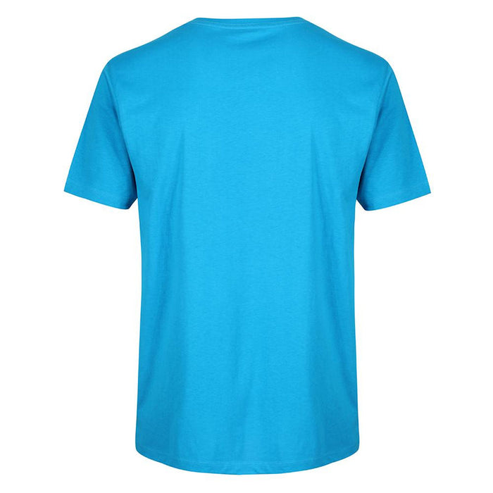 Golds Gym Basic T-Shirt - Turquoise/Orange - T-Shirt at MySupplementShop by Gold's Gym