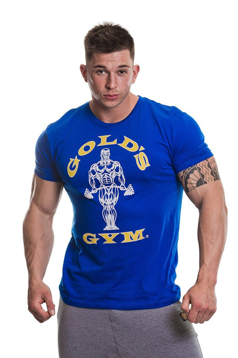 Gold's Gym Muscle Joe T-Shirt Royal - T-shirt at MySupplementShop by Gold's Gym