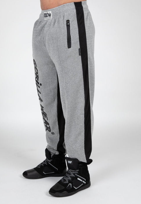 Gorilla Wear Augustine Old School Pants - Grey - Pants at MySupplementShop by Gorilla Wear