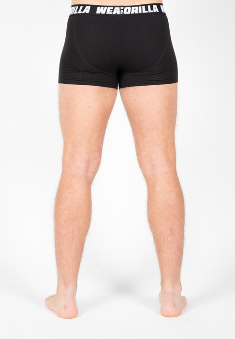 Gorilla Wear Boxer Shorts 3-Pack Black - Boxer Shorts at MySupplementShop by Gorilla Wear