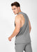 Gorilla Wear Cisco Drop Armhole Tank Top - Grey/Black - XL - Tank Top at MySupplementShop by Gorilla Wear