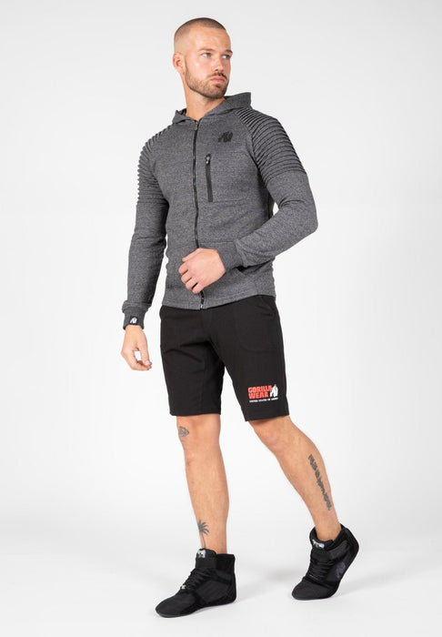 Gorilla Wear Delta Hoodie - Grey - Hoodie at MySupplementShop by Gorilla Wear