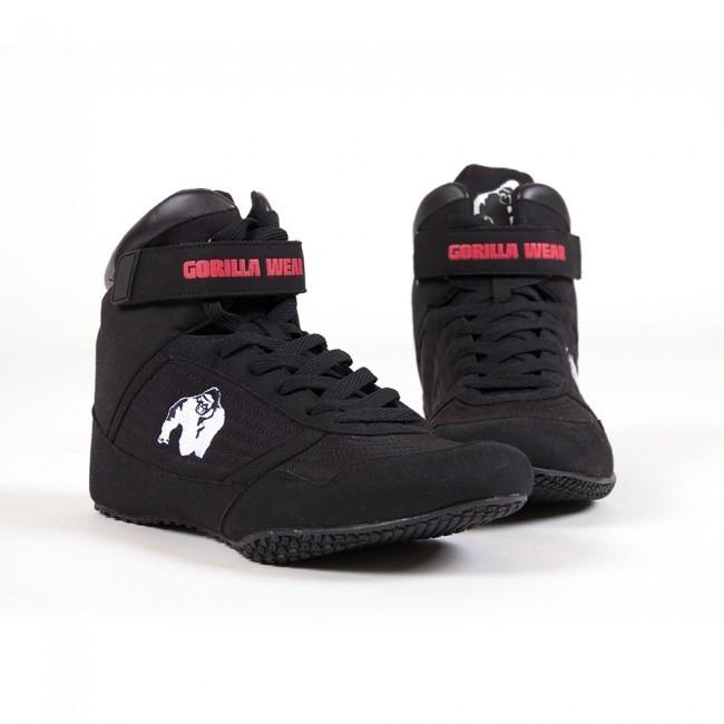 Gorilla Wear High Tops - Black - US8/EU41/UK7 - Footwear at MySupplementShop by Gorilla Wear