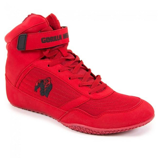 Gorilla Wear High Tops - Red - US4/EU36/UK2 - Footwear at MySupplementShop by Gorilla Wear