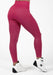 Gorilla Wear Hilton Seamless Leggings - Fuchsia - Leggings at MySupplementShop by Gorilla Wear