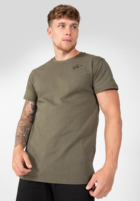 Gorilla Wear Johnson T-Shirt - Army Green - XXXXXL - T-shirt at MySupplementShop by Gorilla Wear