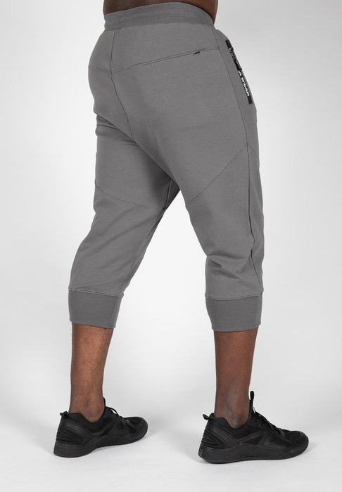 Gorilla Wear Knoxville 3/4 Sweatpants - Grey - Sweatpants at MySupplementShop by Gorilla Wear