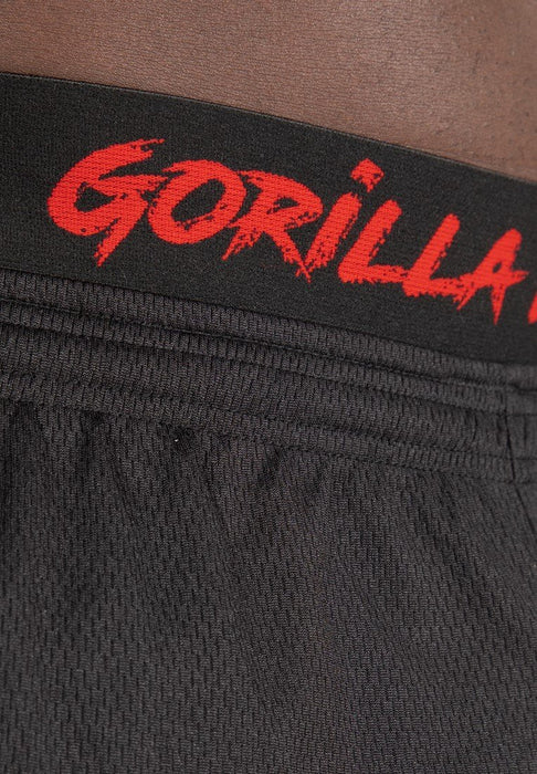 Gorilla Wear Mercury Mesh Pants Black/Red - Mesh Pants at MySupplementShop by Gorilla Wear