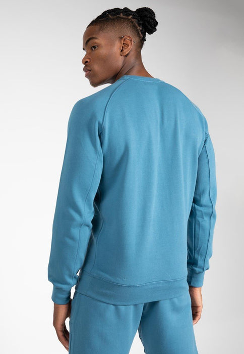 Gorilla Wear Newark Sweater - Blue - Sweater at MySupplementShop by Gorilla Wear