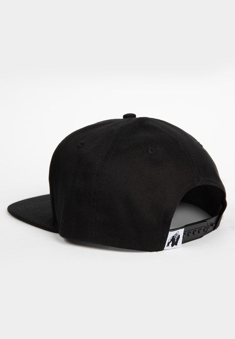 Gorilla Wear Ontario Snapback Cap - Black - Cap at MySupplementShop by Gorilla Wear