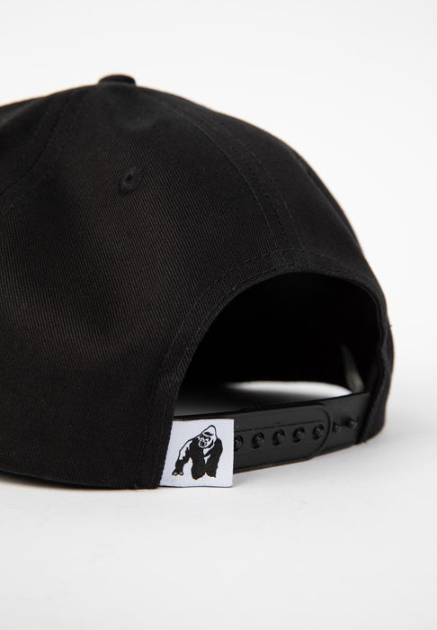 Gorilla Wear Ontario Snapback Cap - Black - Cap at MySupplementShop by Gorilla Wear