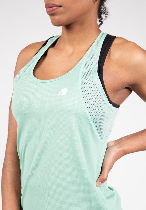 Gorilla Wear Seattle Tank Top Mint Green - Tank Top at MySupplementShop by Gorilla Wear