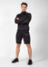 Gorilla Wear Wenden Track Shorts Black/Gold - Small - Track Shorts at MySupplementShop by Gorilla Wear