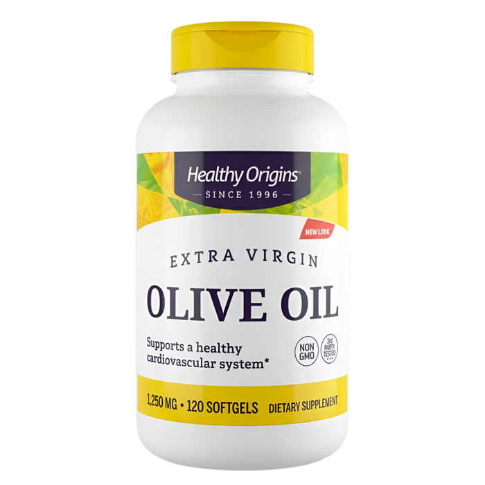 Healthy Origins Extra Virgin Olive Oil 1,250mg 120 Softgels