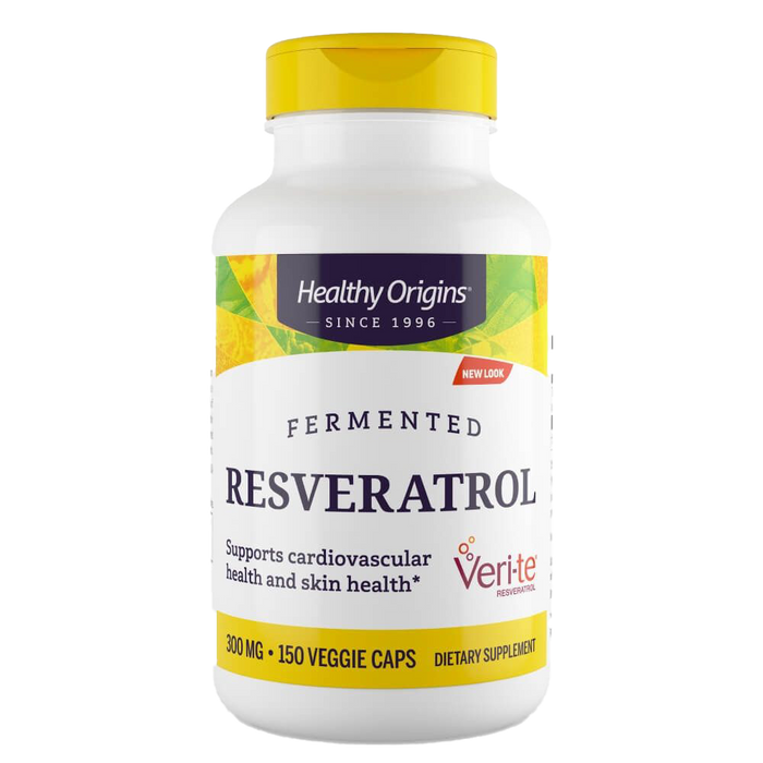 Healthy Origins Resveratrol 300mg 150 Veggie Capsules