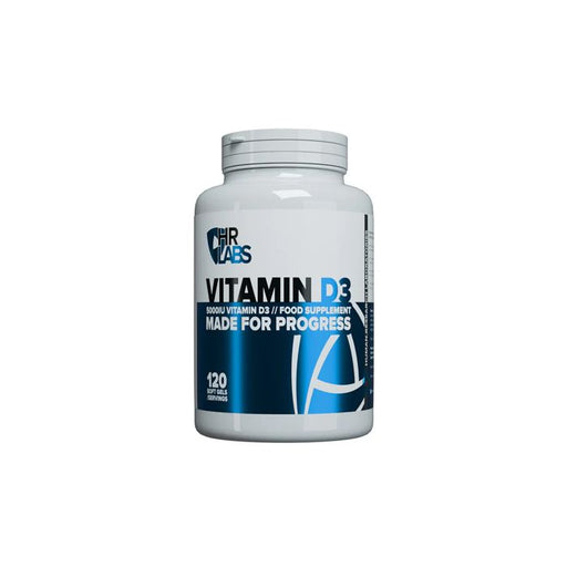 HR Labs Vitamin D3 5000iu - 120 softgels - Sports Nutrition at MySupplementShop by HR Labs