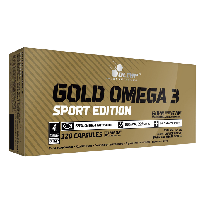 Olimp Nutrition Gold Omega 3, Sport Edition - 120 caps