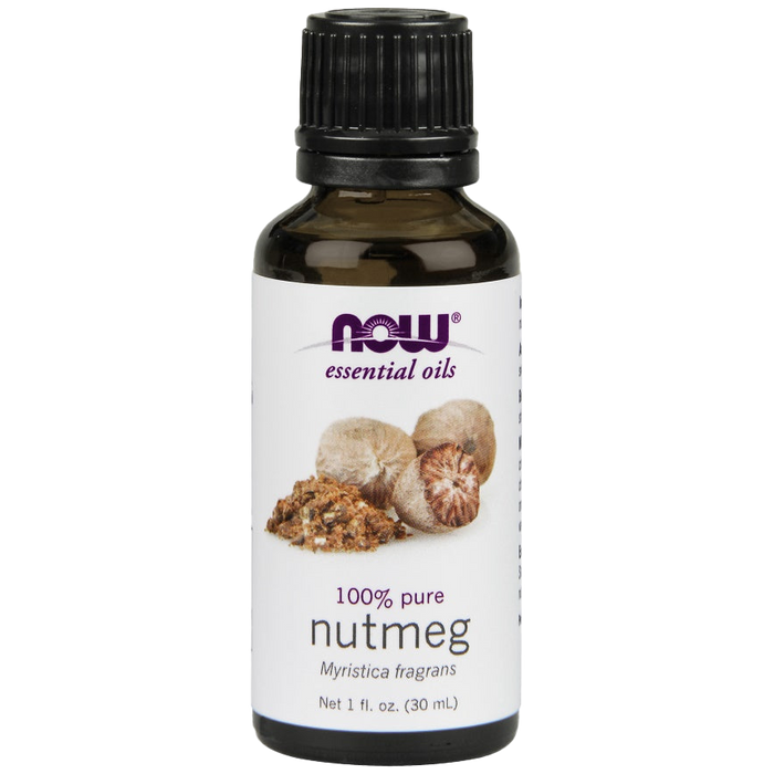 NOW Foods Essential Oil, Nutmeg Oil - 30 ml.