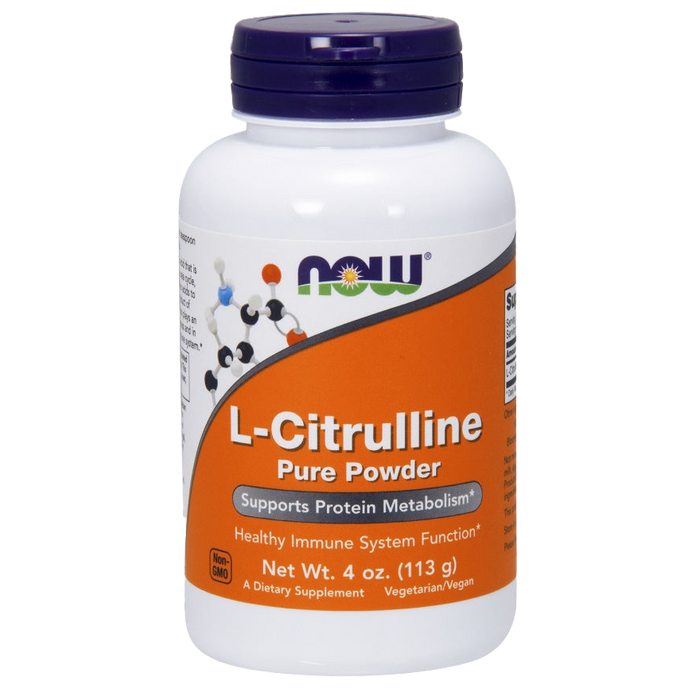 NOW Foods L-Citrulline, Pure Powder - 113g