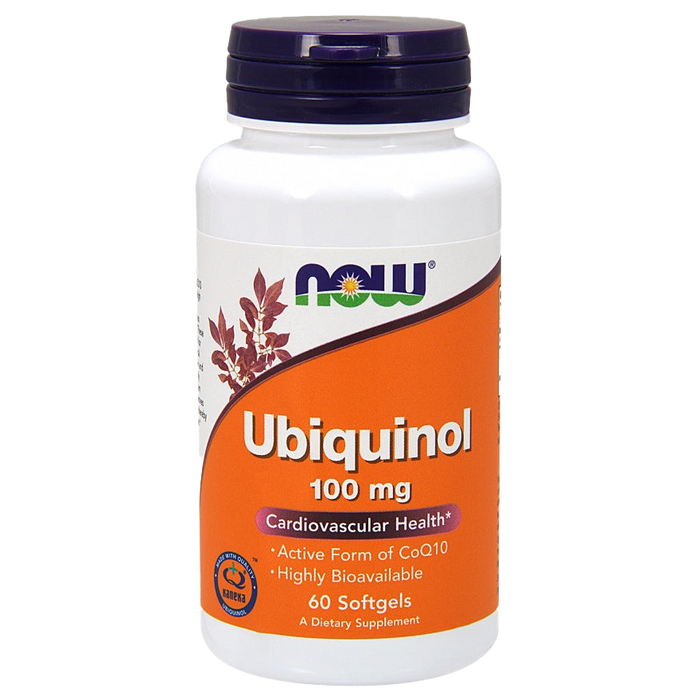 NOW Foods Ubiquinol, 100mg - 60 softgels